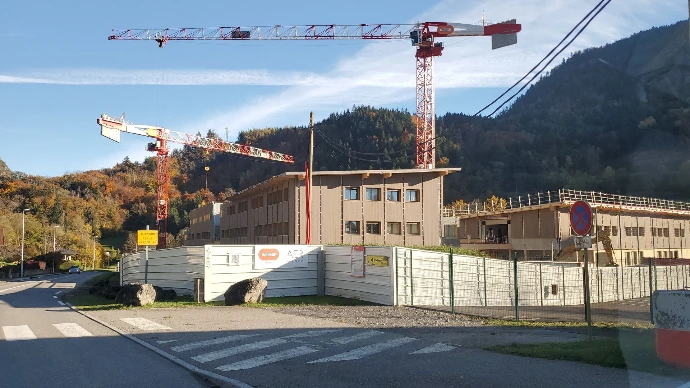 Vue d'ensemble collège Gaspard Monge